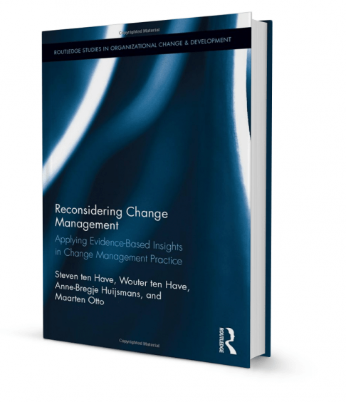 Reconsidering change management evidence-based insights in change management practice Steven ten Have Wouter ten Have Anne-Bregje Huijsmans Maarten Otto