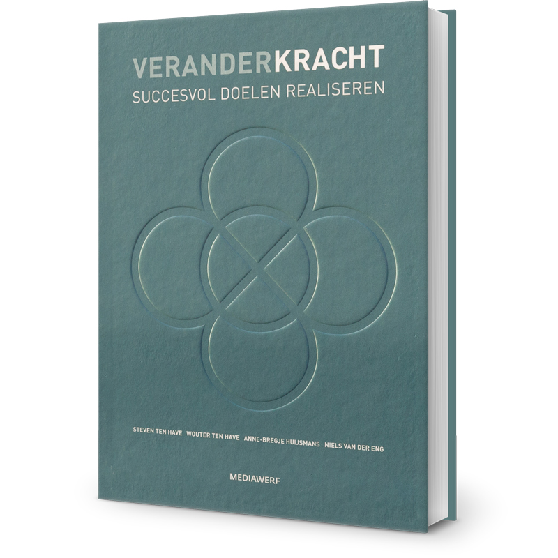 Veranderkracht succesvol doelen realiseren veranderen verandering change steven ten have wouter ten have anne-bregje huijsmans niels van der eng ten have change management Transitie