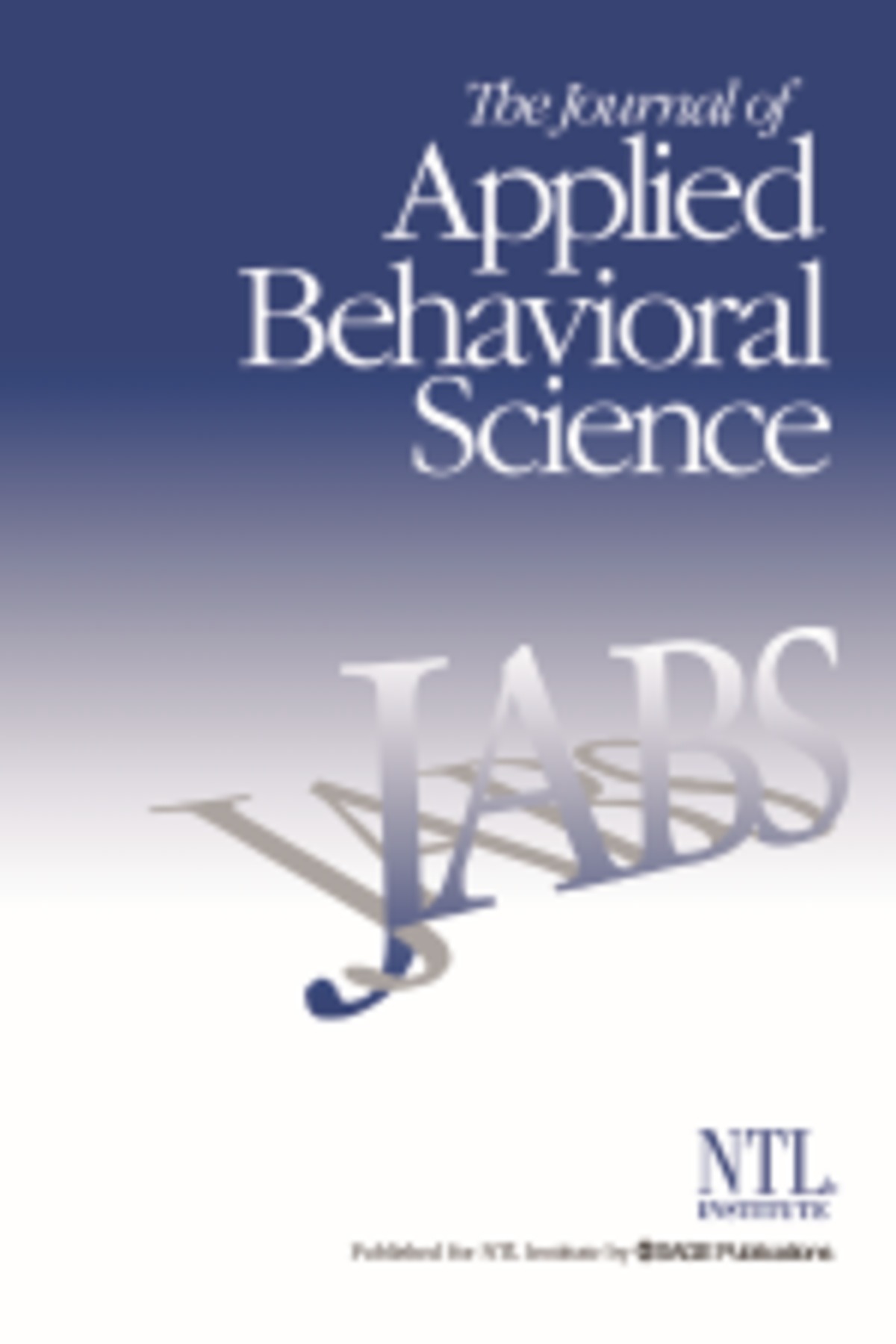the journal of applied behavioral science